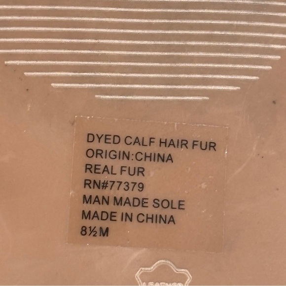 EUC Ann Taylor Women’s Isabella Giraffe Real Calf Hair Espadrilles Sz 8.5M - Picture 11 of 11